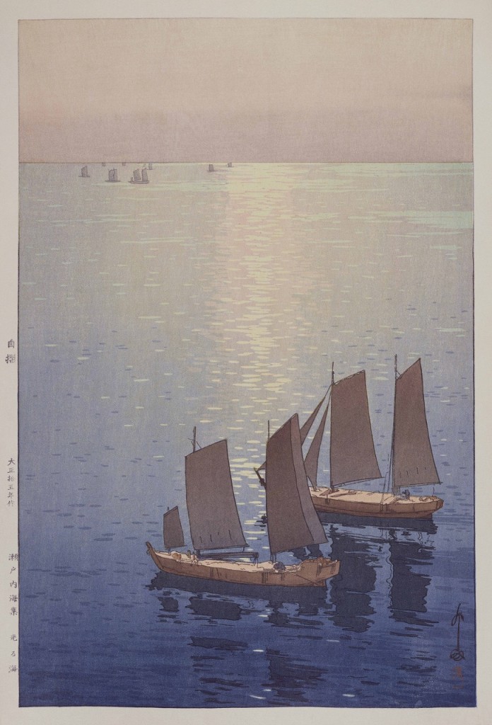「瀬戸内海集 光る海」大正15(1926)年